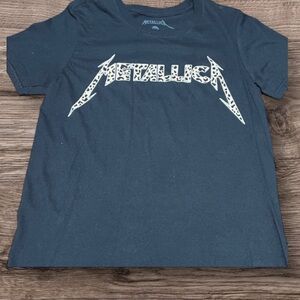 Metallica Black Graphic T-Shirt Black